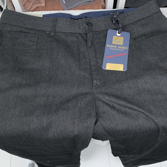 Brand new with tags Point Zero Charcoal Jeans 38 Waist 34 Inseam. - Picture 9 of 15